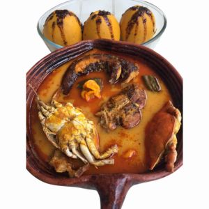 Foufou + Sauce Claire