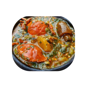 Placali + Sauce Kôpê